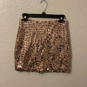 GB Sequin Mini Skirt
